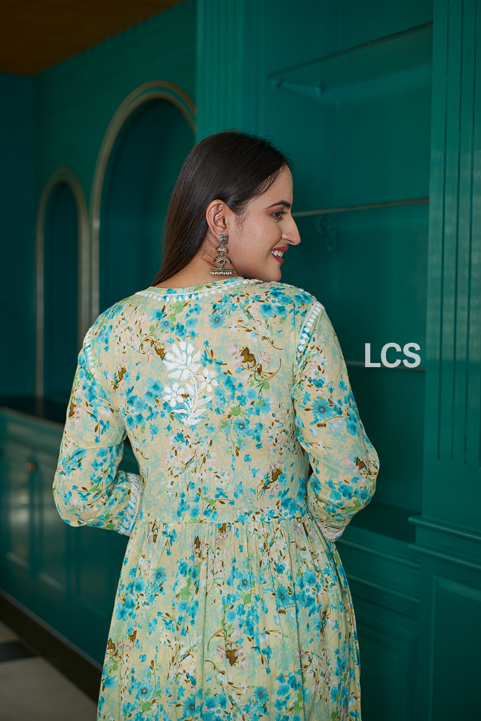 Mastani Chikankari Gown