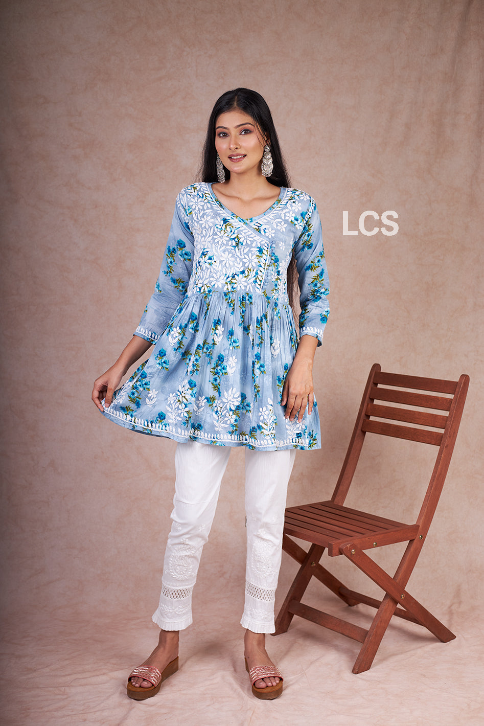 Mulmul Short Angrakha
