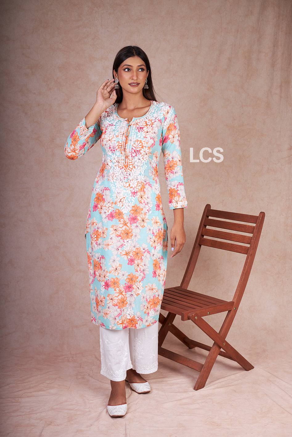 Heer Mulmul Kurta