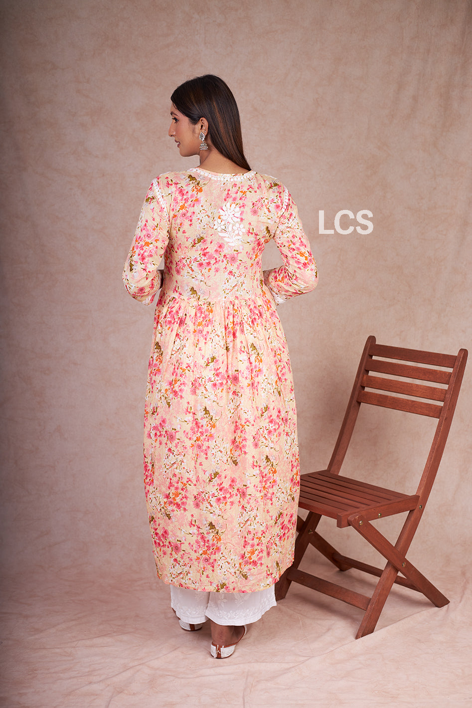 Mastani Chikankari Gown