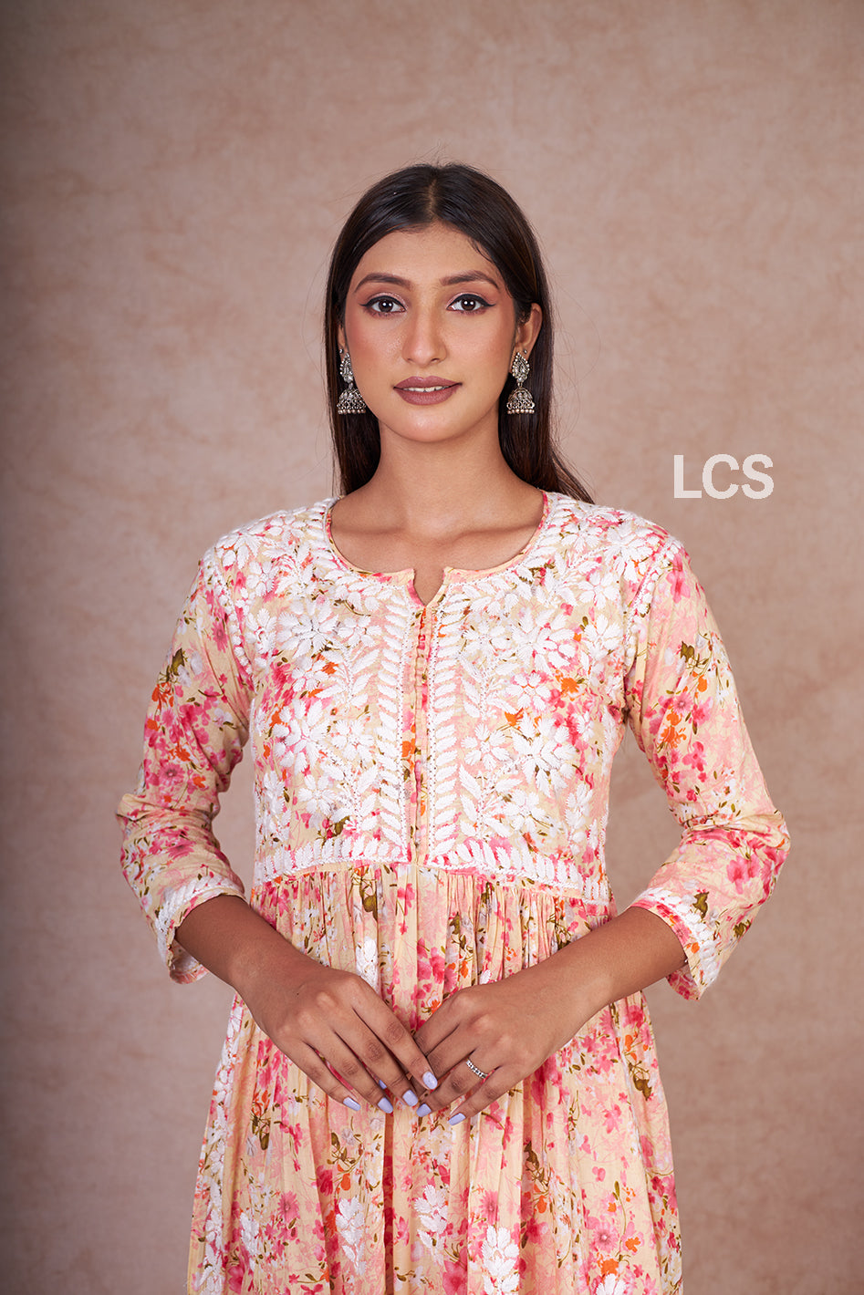 Mastani Chikankari Gown
