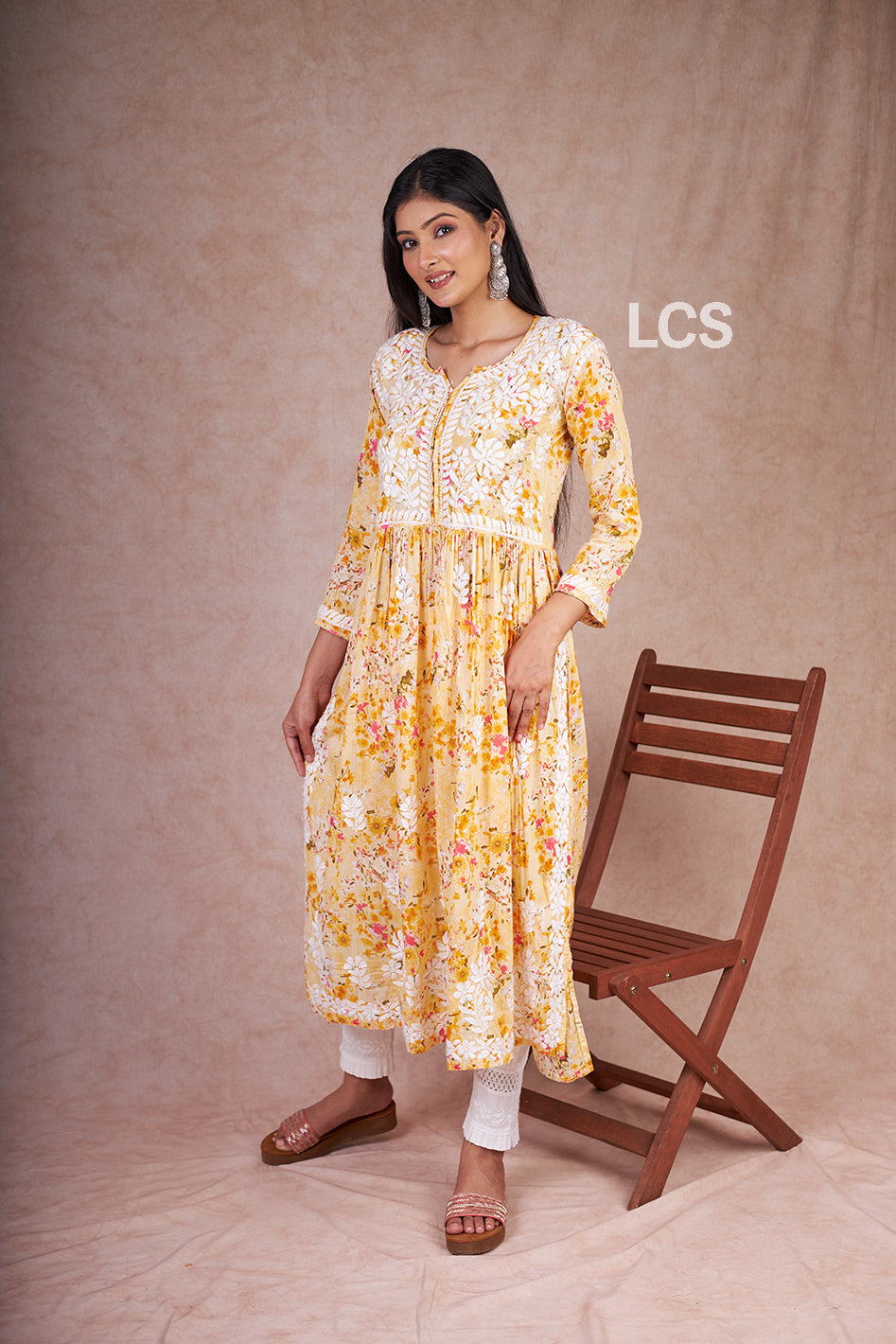 Mastani Chikankari Gown