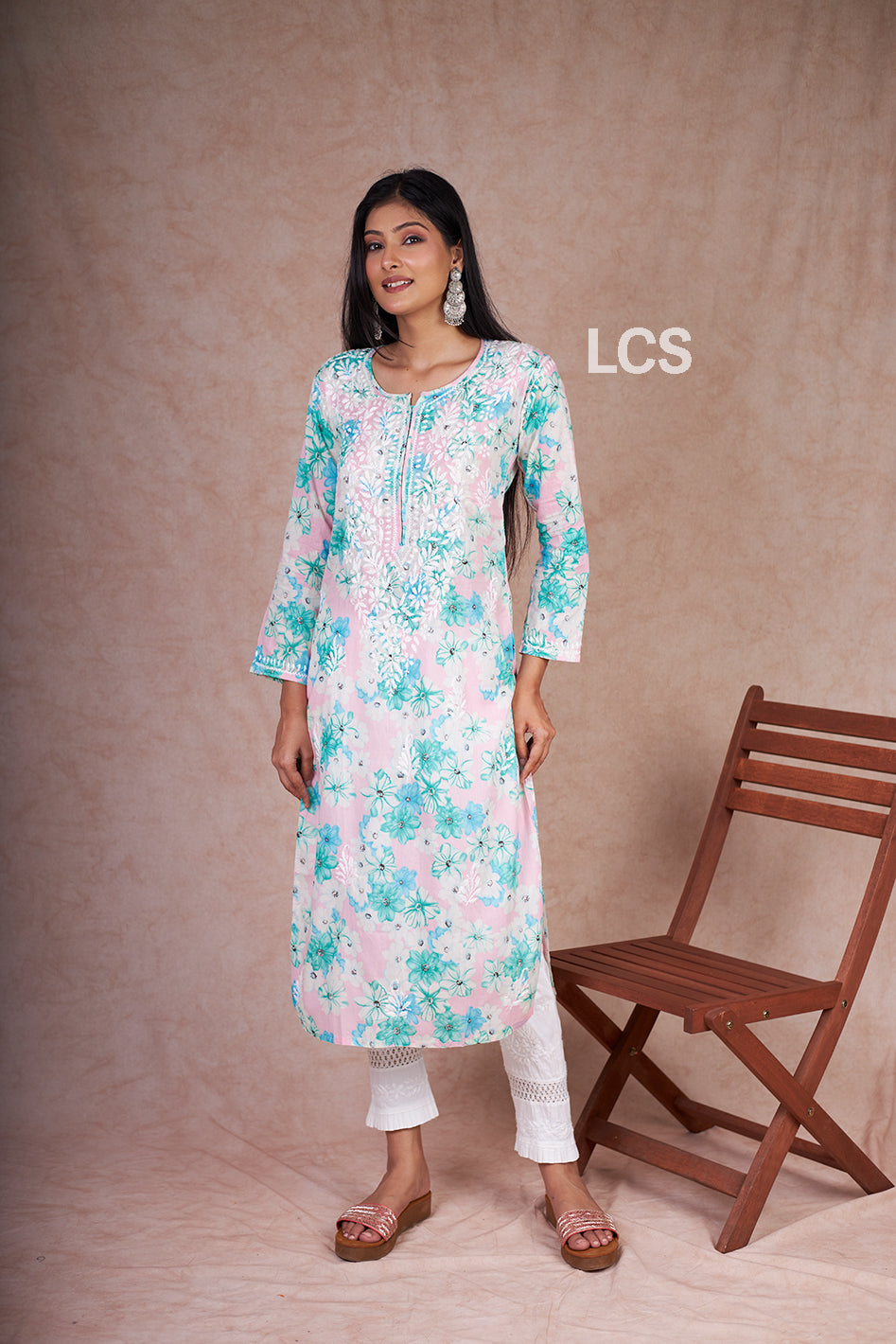 Heer Mulmul Kurta