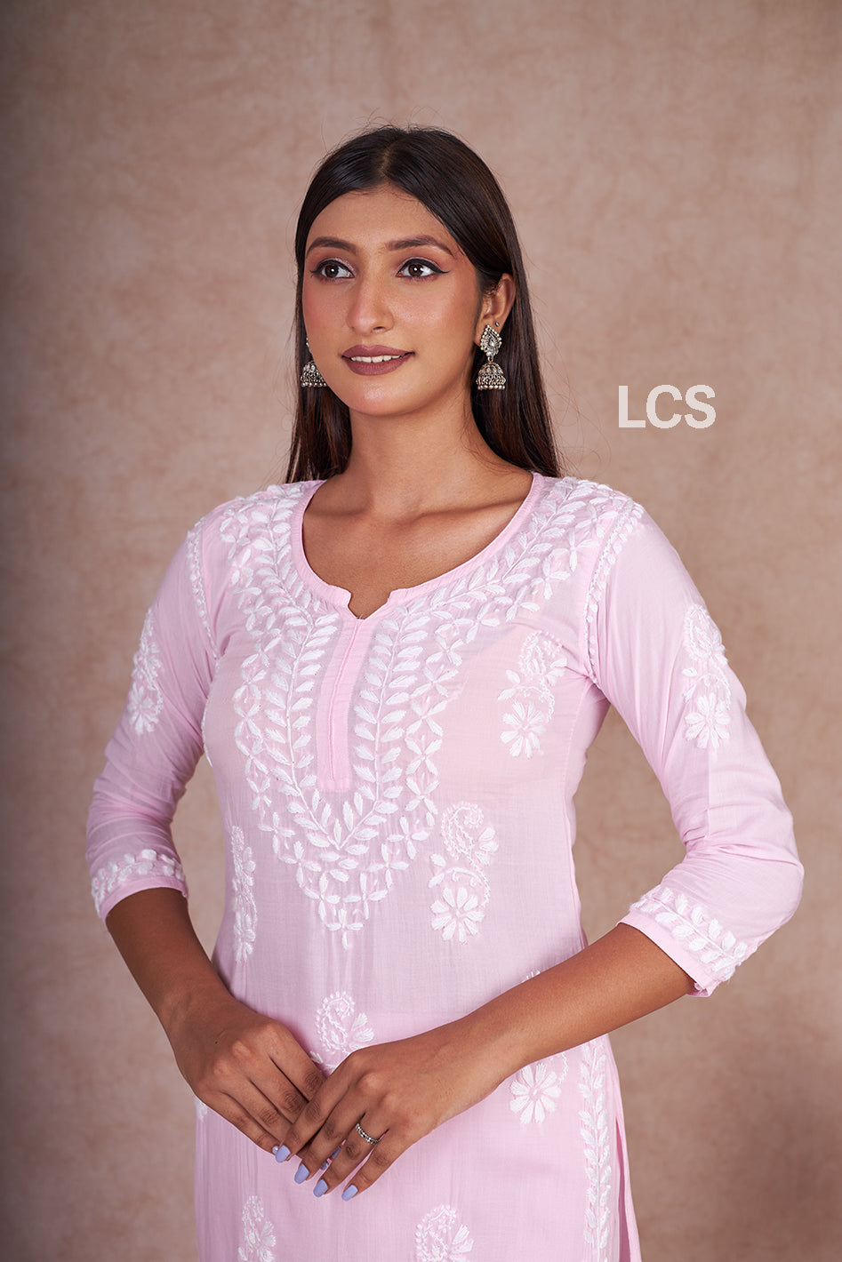 Nora Chikankari Modal Gharara Set