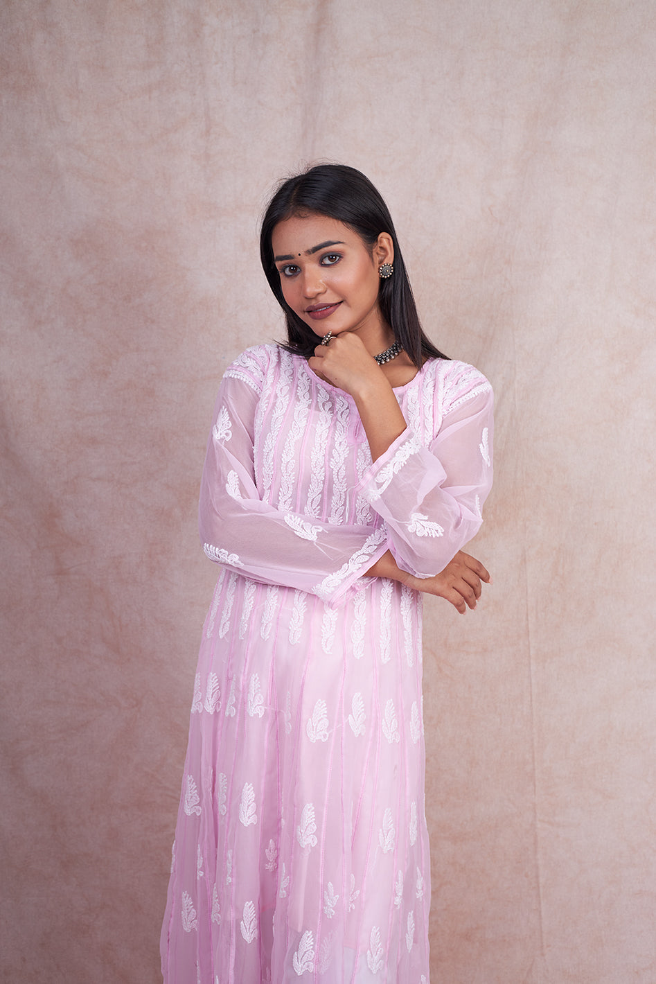 Georgette 56 Kali Anarkali Gown