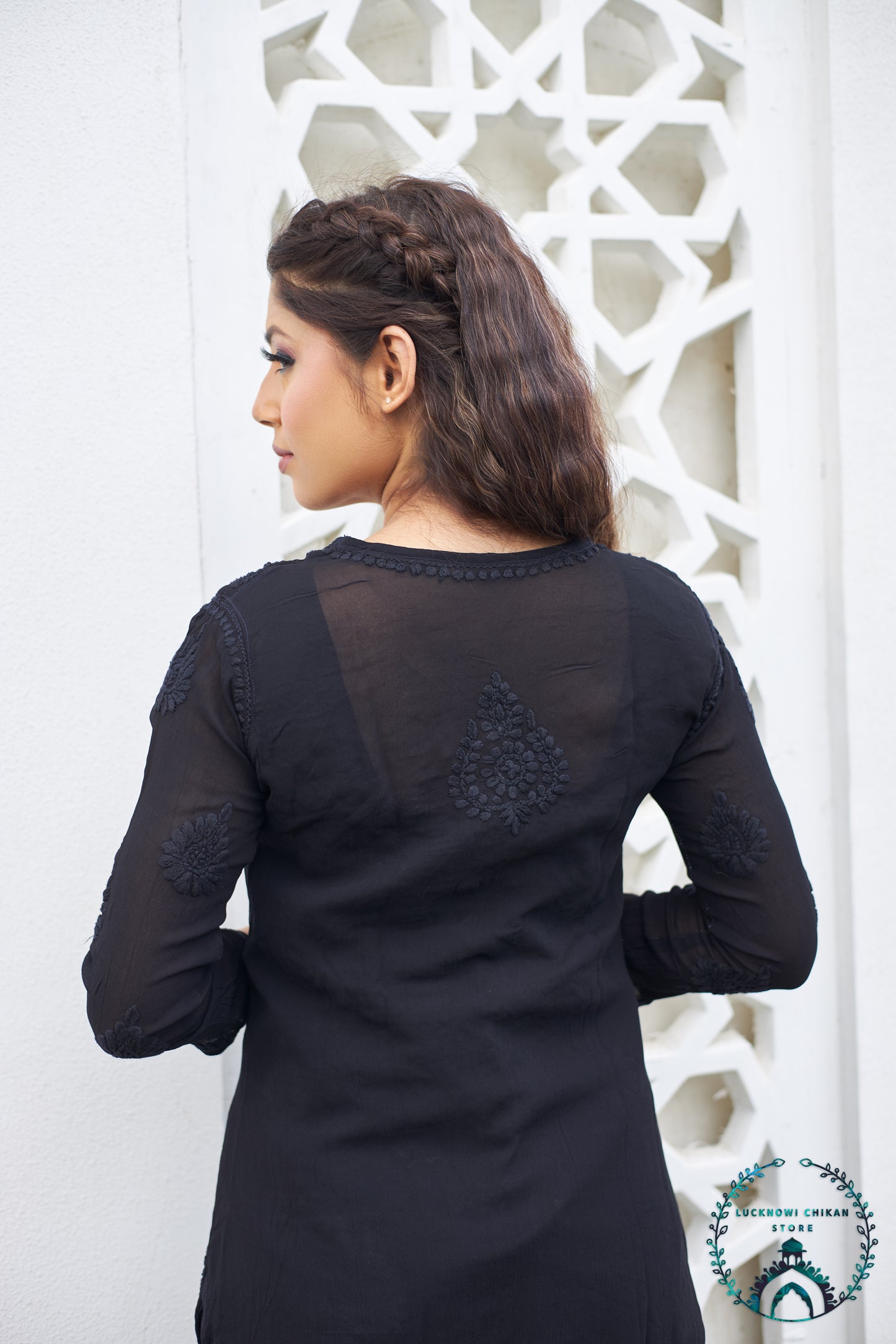 Viscose 3D Work Kurta
