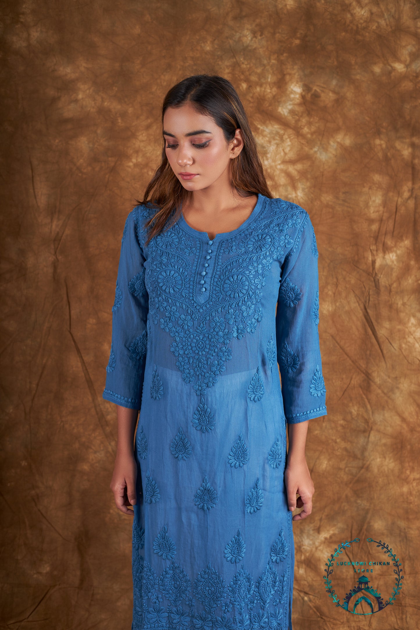 Viscose 3D Work Kurta