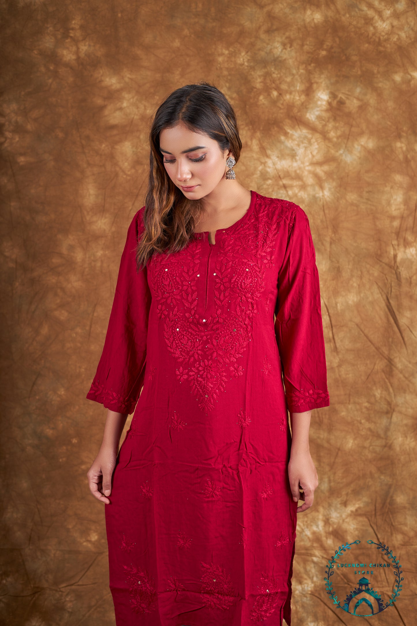 Rayon Mukaish Kurta