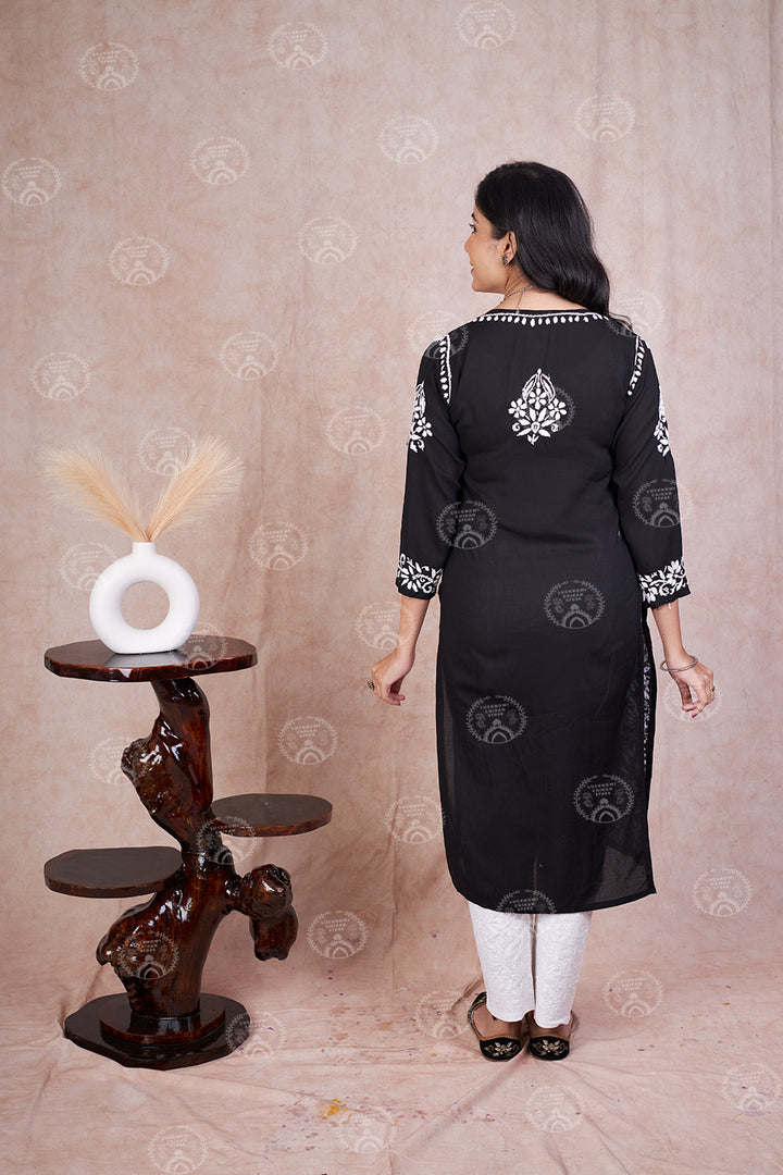 lucknowi chikan co-ord set