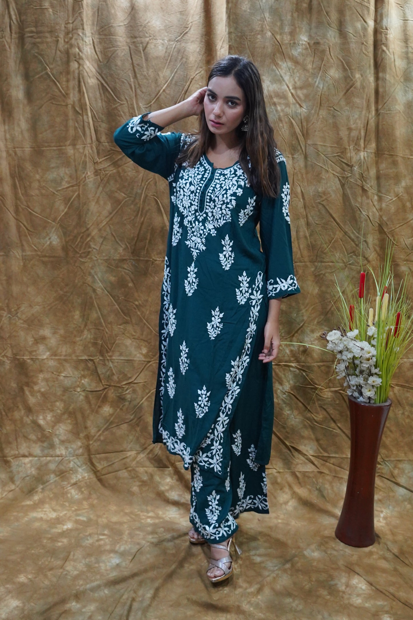Persian Knot Cotton Co-ord Set