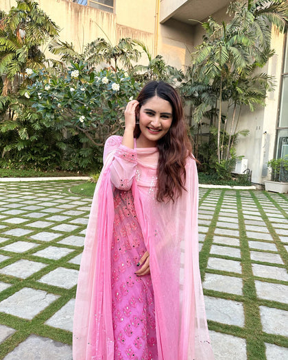 georgette kurti