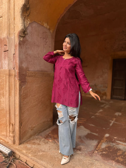 muslin kurta sets online