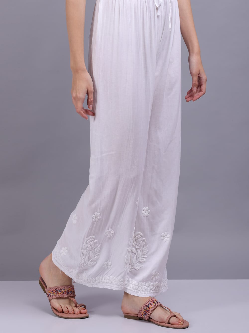 All > Viscose silk palazzo trousers Buy from e-shop