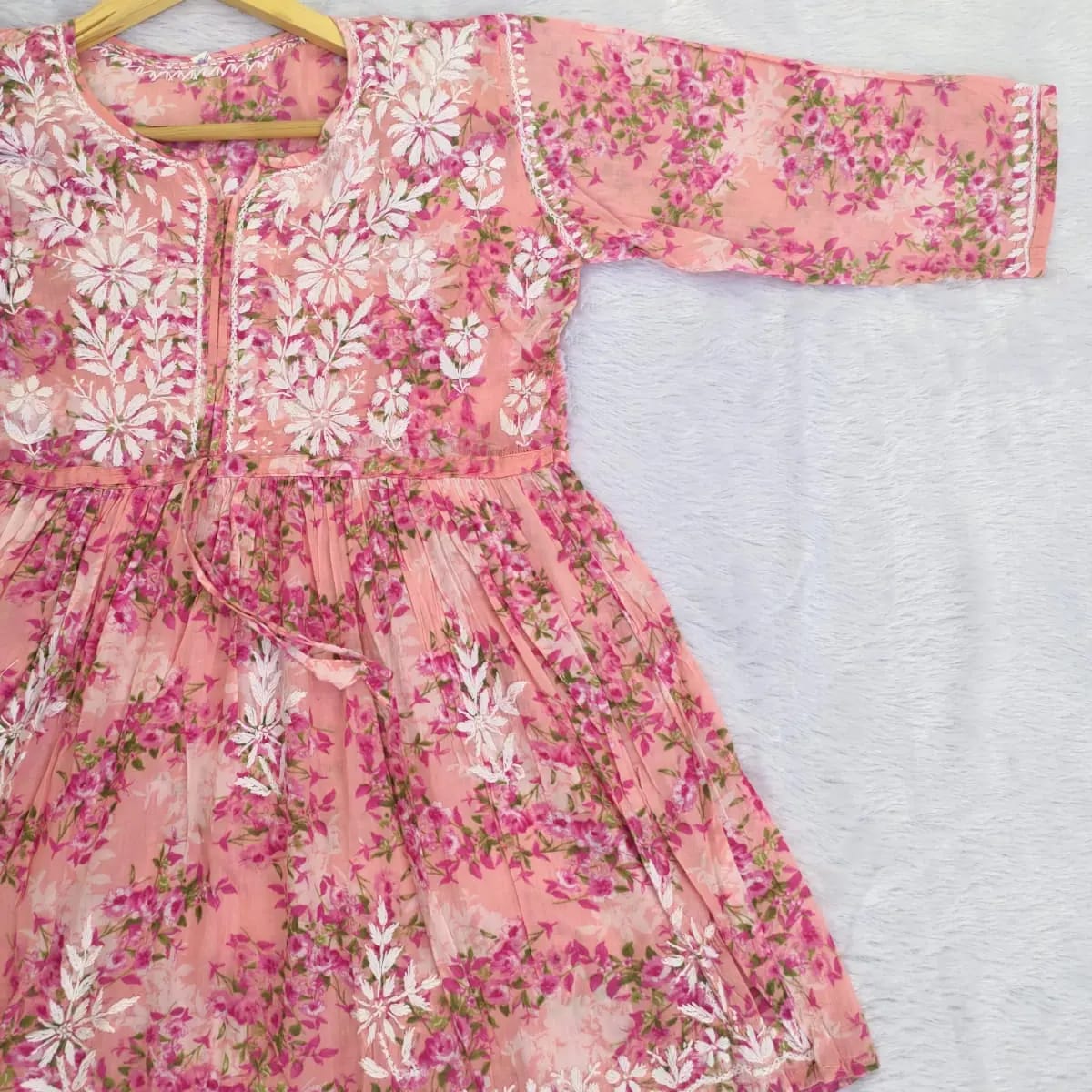 Mulmul Printed Short Gown