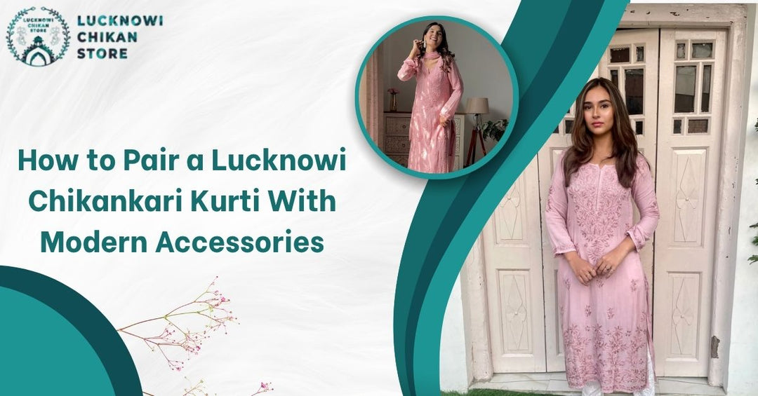  Lucknowi Chikankari kurti 