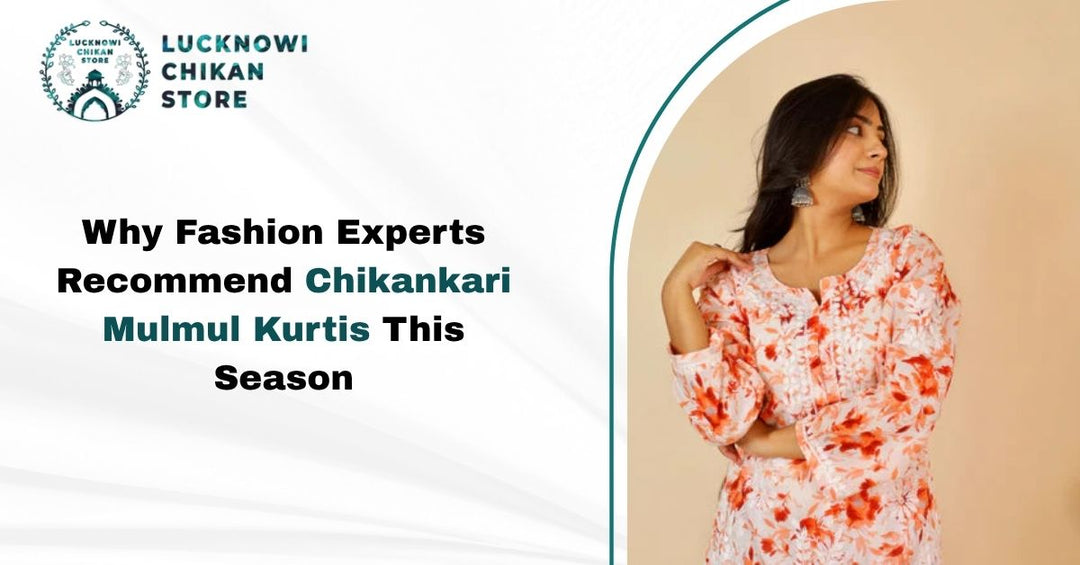 Chikankari Mulmul Kurti