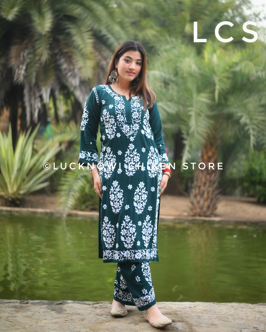Anushka Modal Chikankari Set
