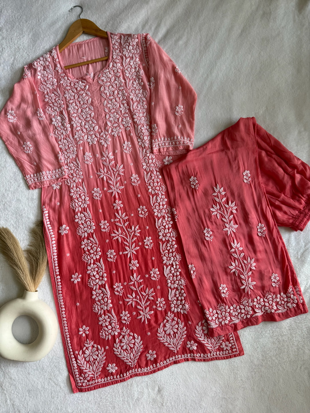 LCS Muslin Kurta Pant Set