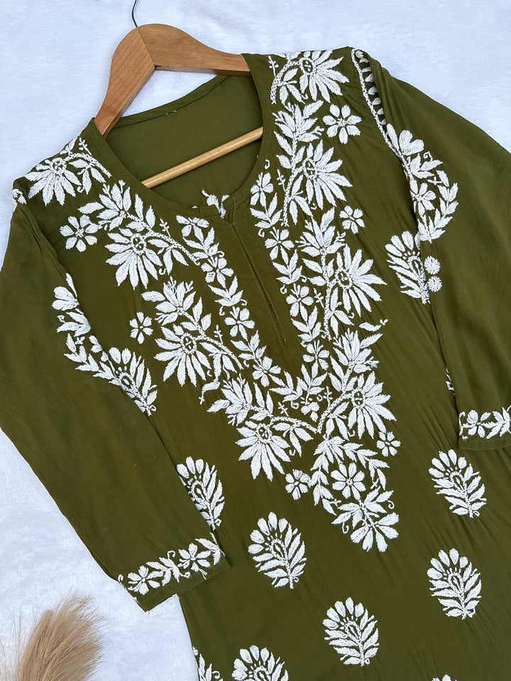 Zara Modal Chikankari Set