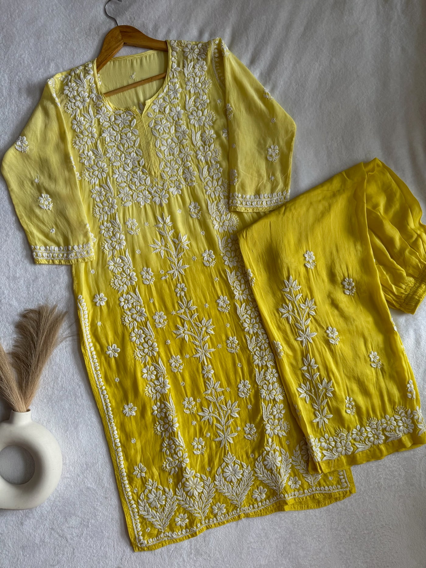 LCS Muslin Kurta Pant Set