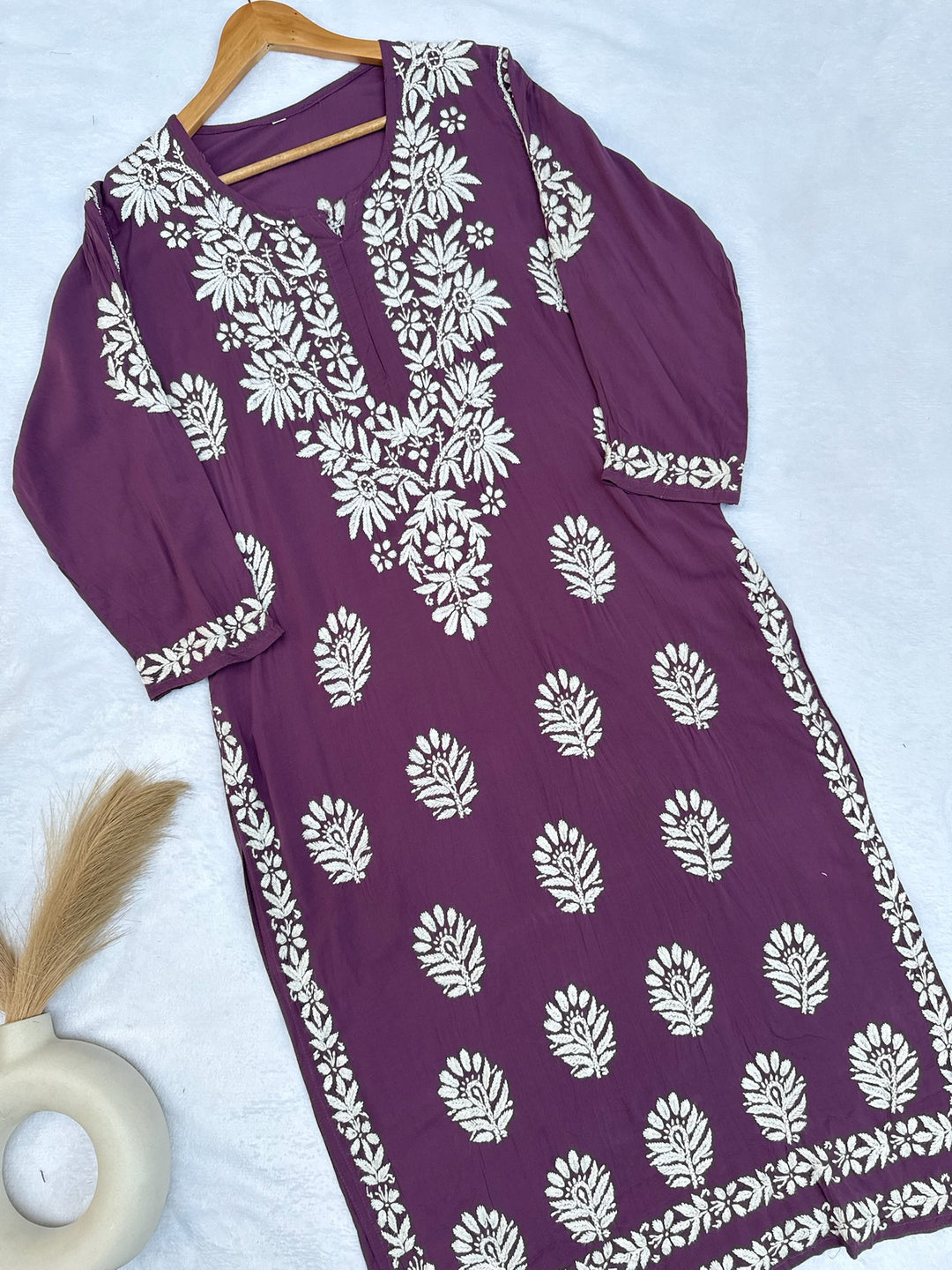 Zara Modal Chikankari Set