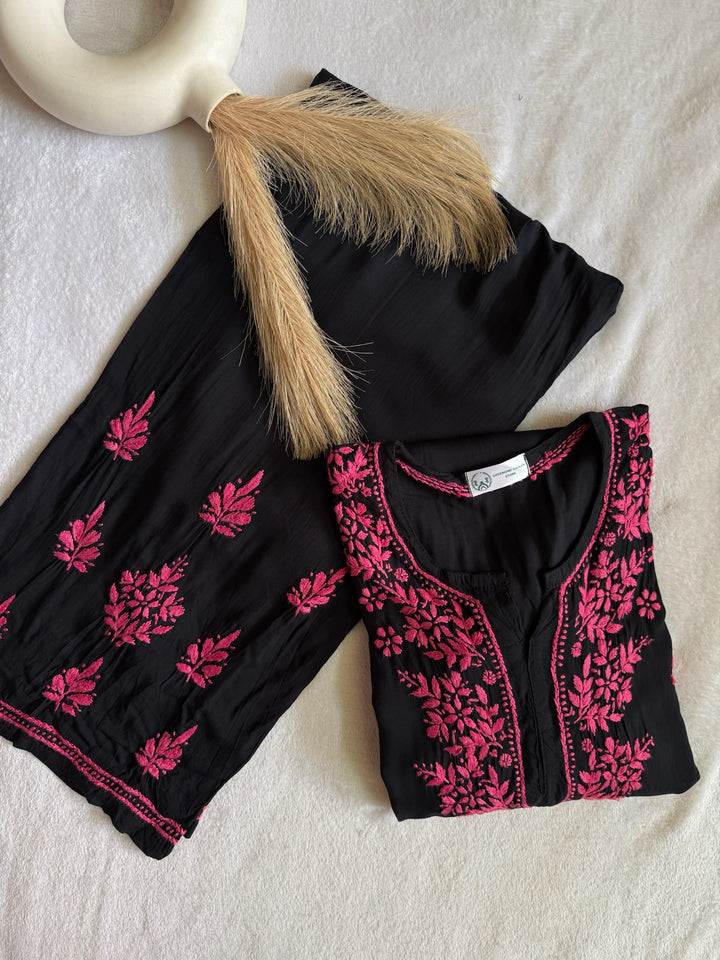 Ruhi Modal Cotton Chikankari Kurta Set