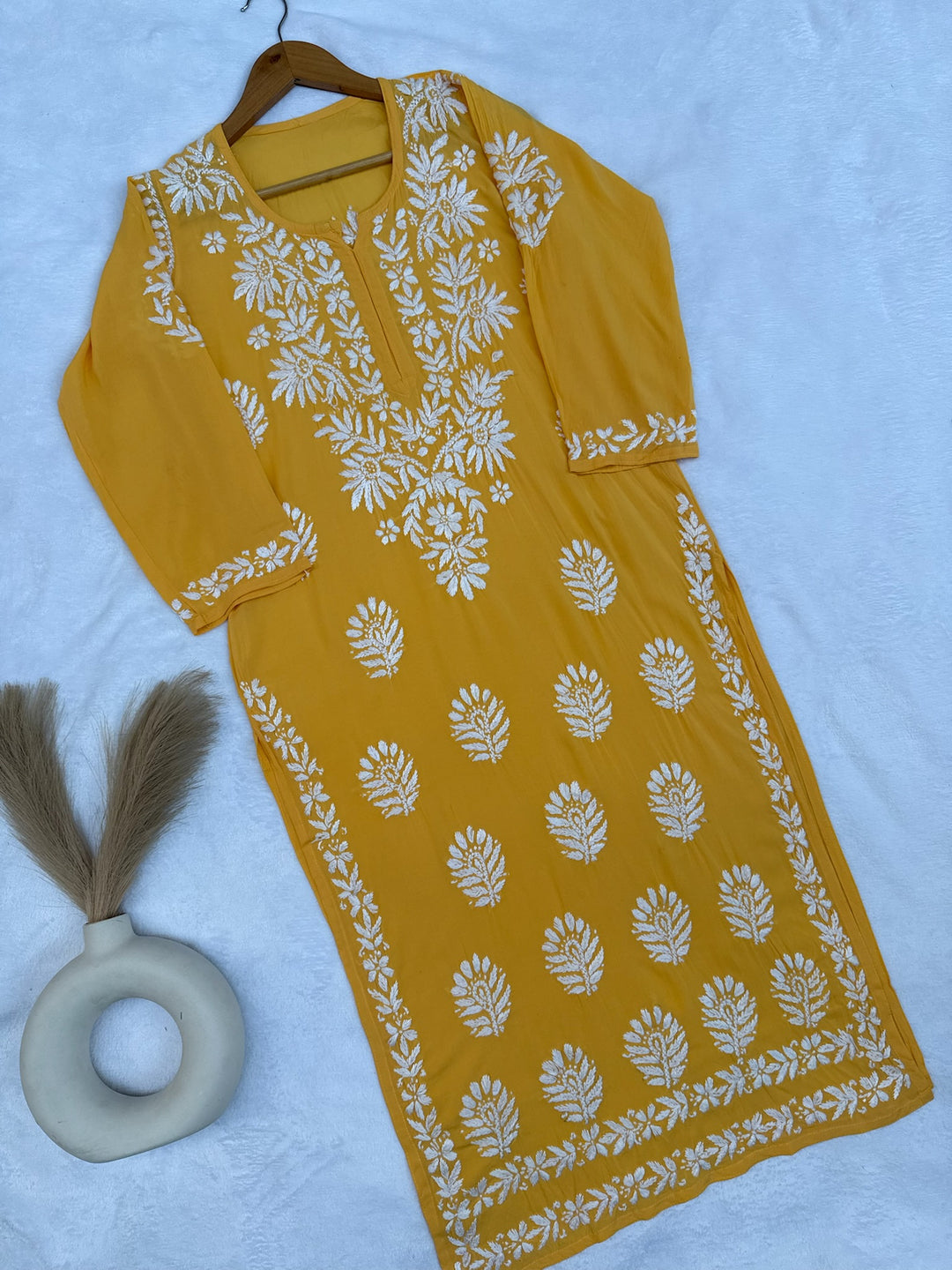 Zara Modal Chikankari Set