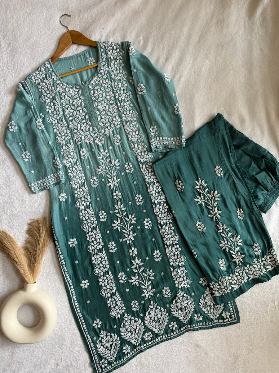 LCS Muslin Kurta Pant Set