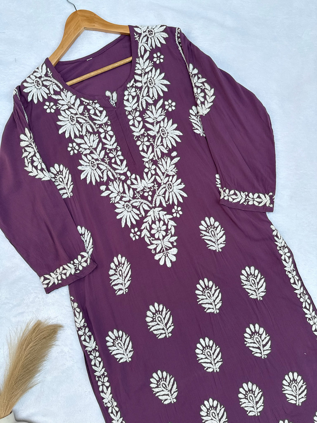 Zara Modal Chikankari Set