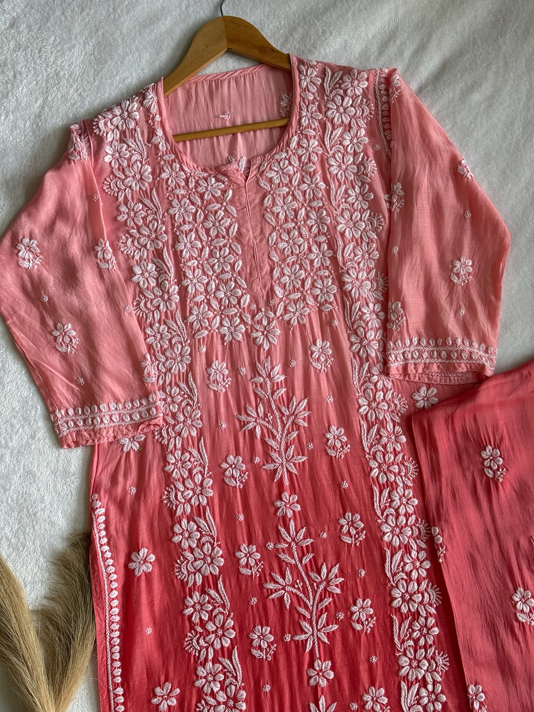 LCS Muslin Kurta Pant Set