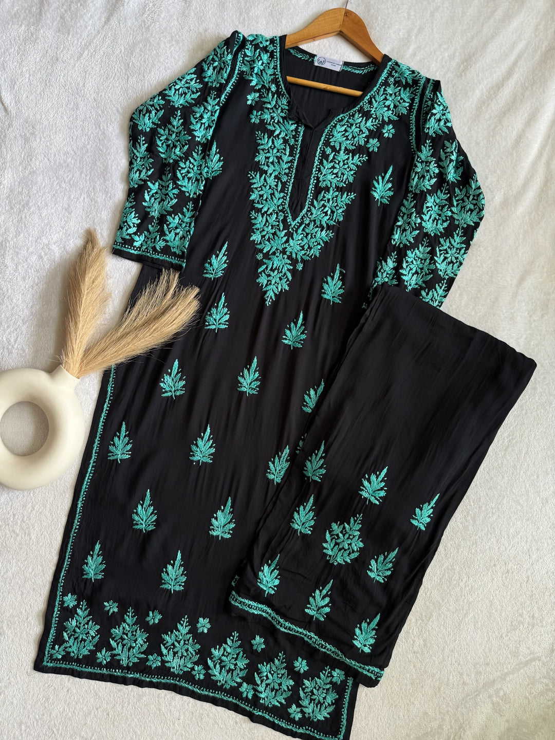 Ruhi Modal Cotton Chikankari Kurta Set