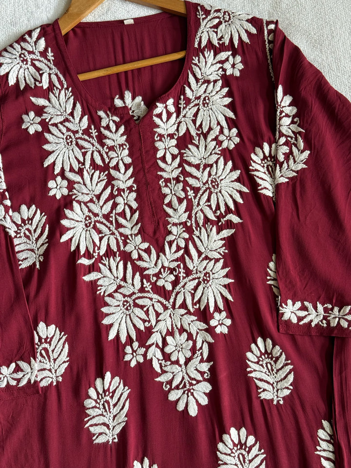 Zara Modal Chikankari Set