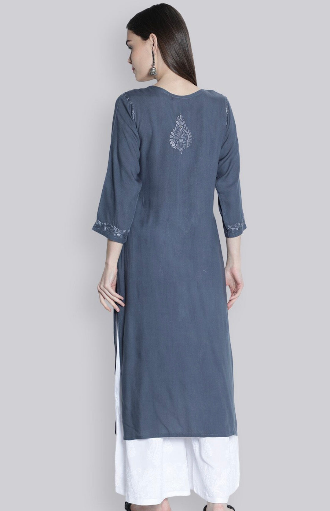 Rayon Mukaish Kurta