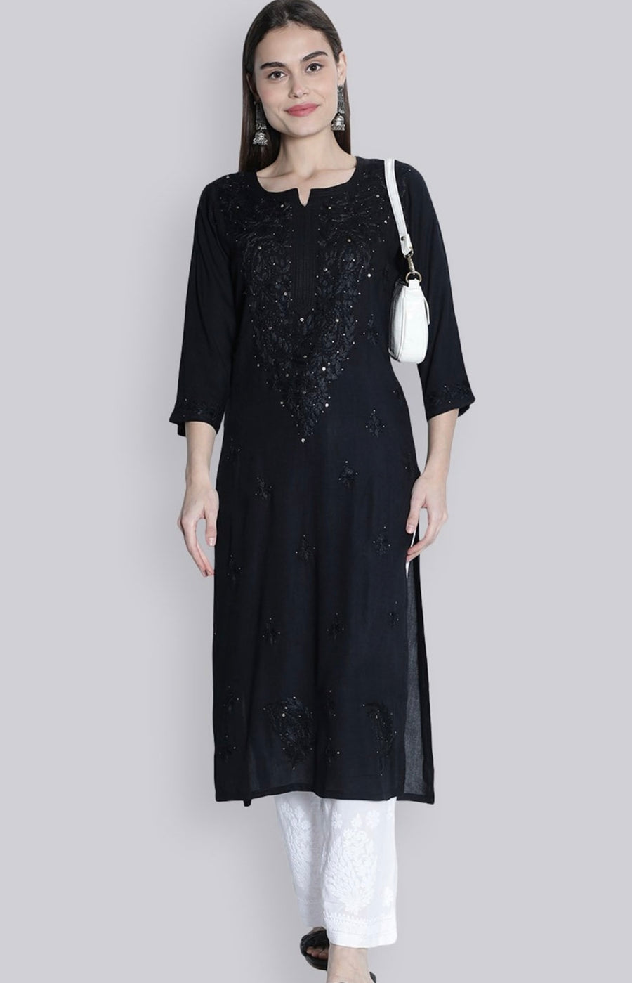 Rayon Mukaish Kurta