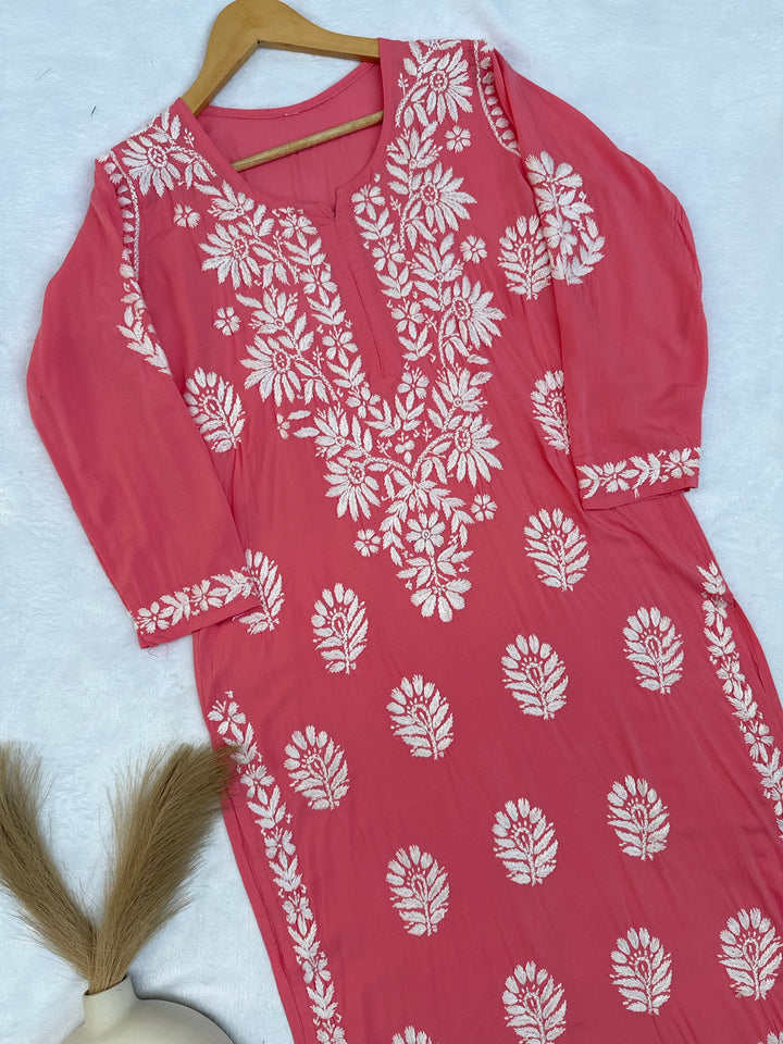 Zara Modal Chikankari Set