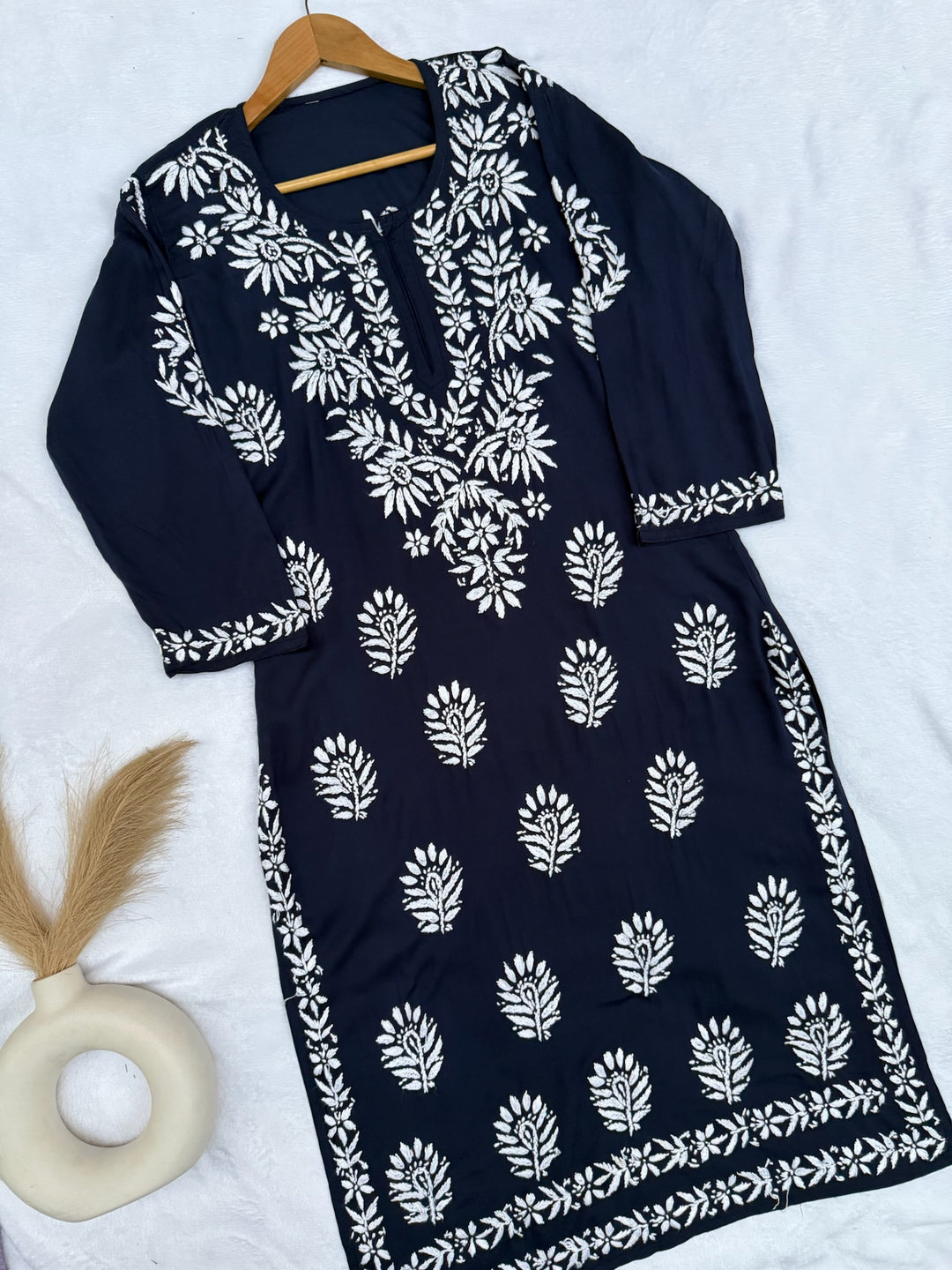 Zara Modal Chikankari Set