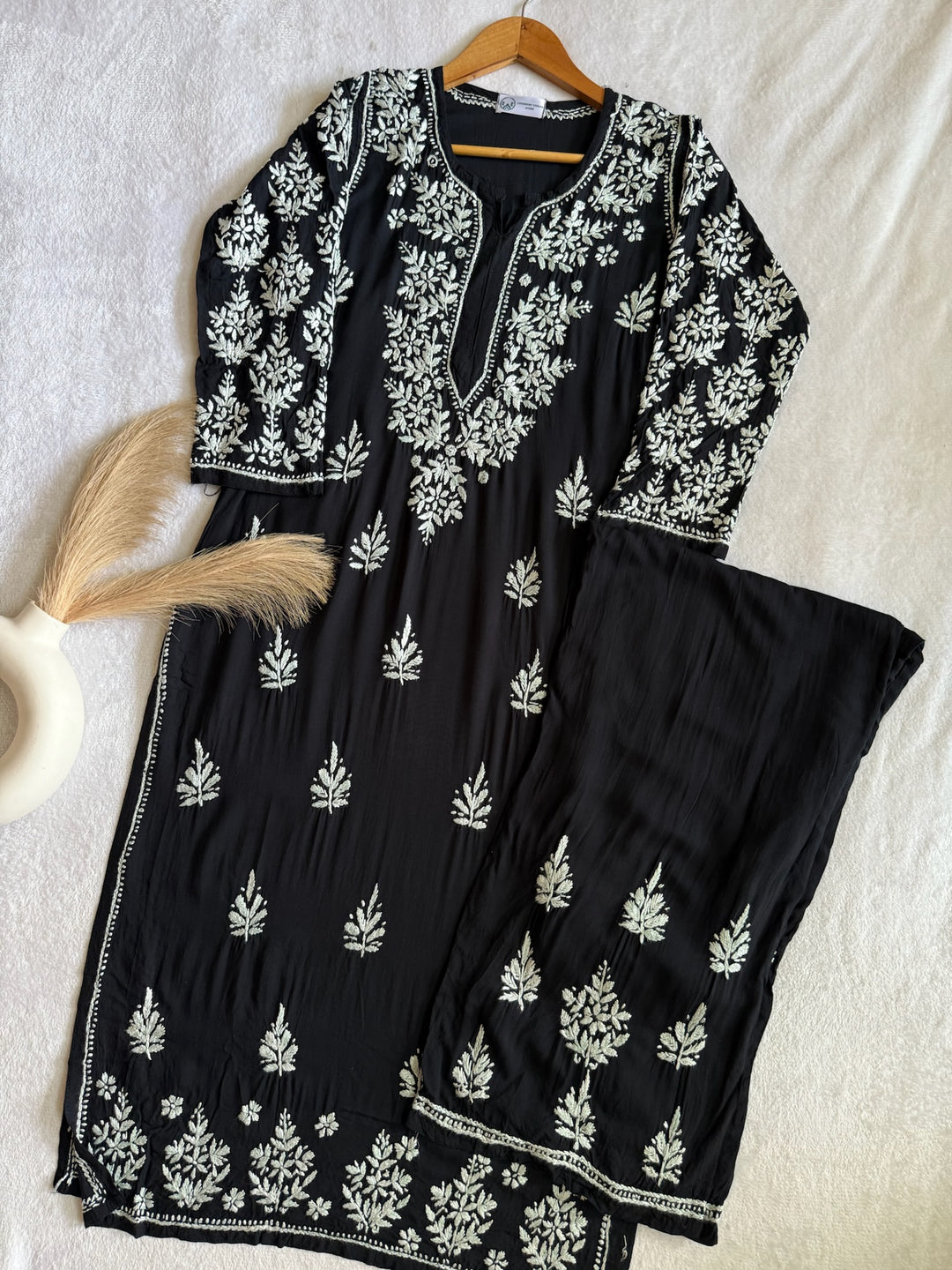 Ruhi Modal Cotton Chikankari Kurta Set