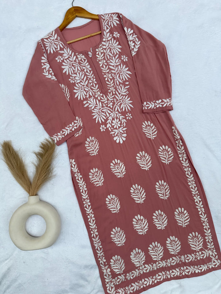 Zara Modal Chikankari Set