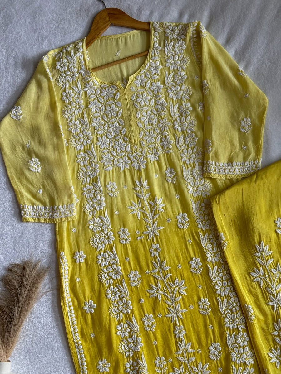 LCS Muslin Kurta Pant Set
