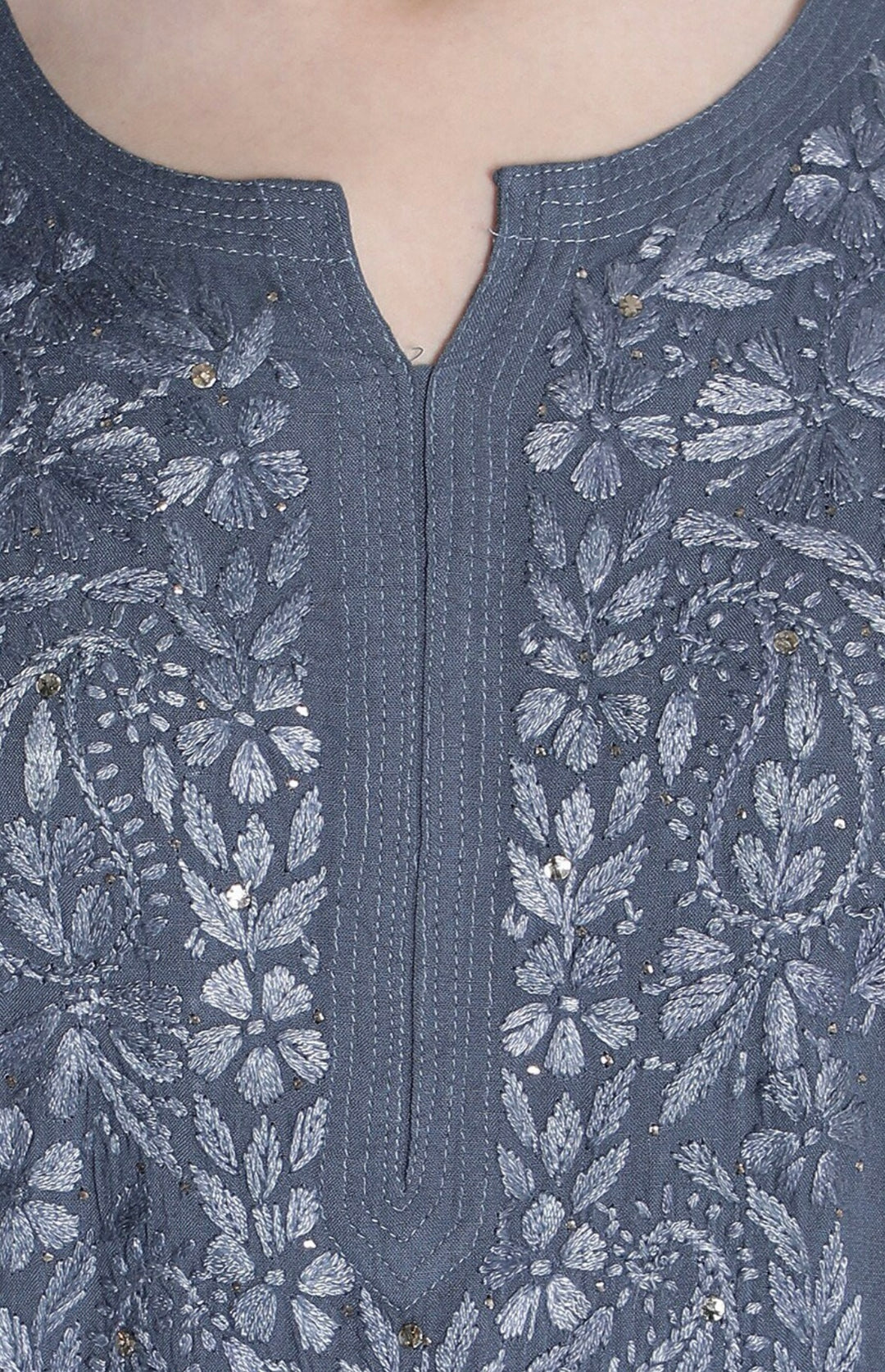 Rayon Mukaish Kurta