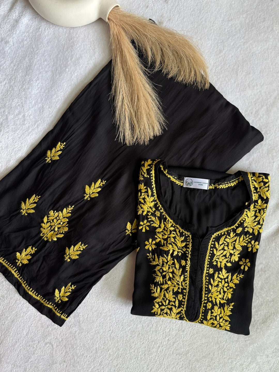 Ruhi Modal Cotton Chikankari Kurta Set