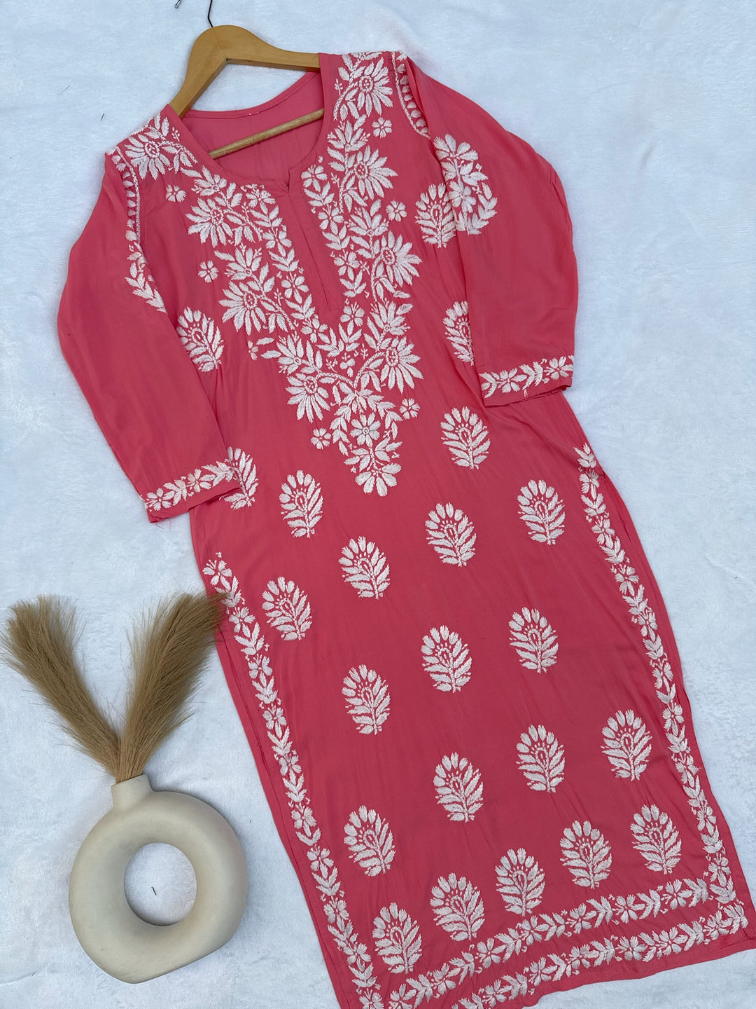 Zara Modal Chikankari Set