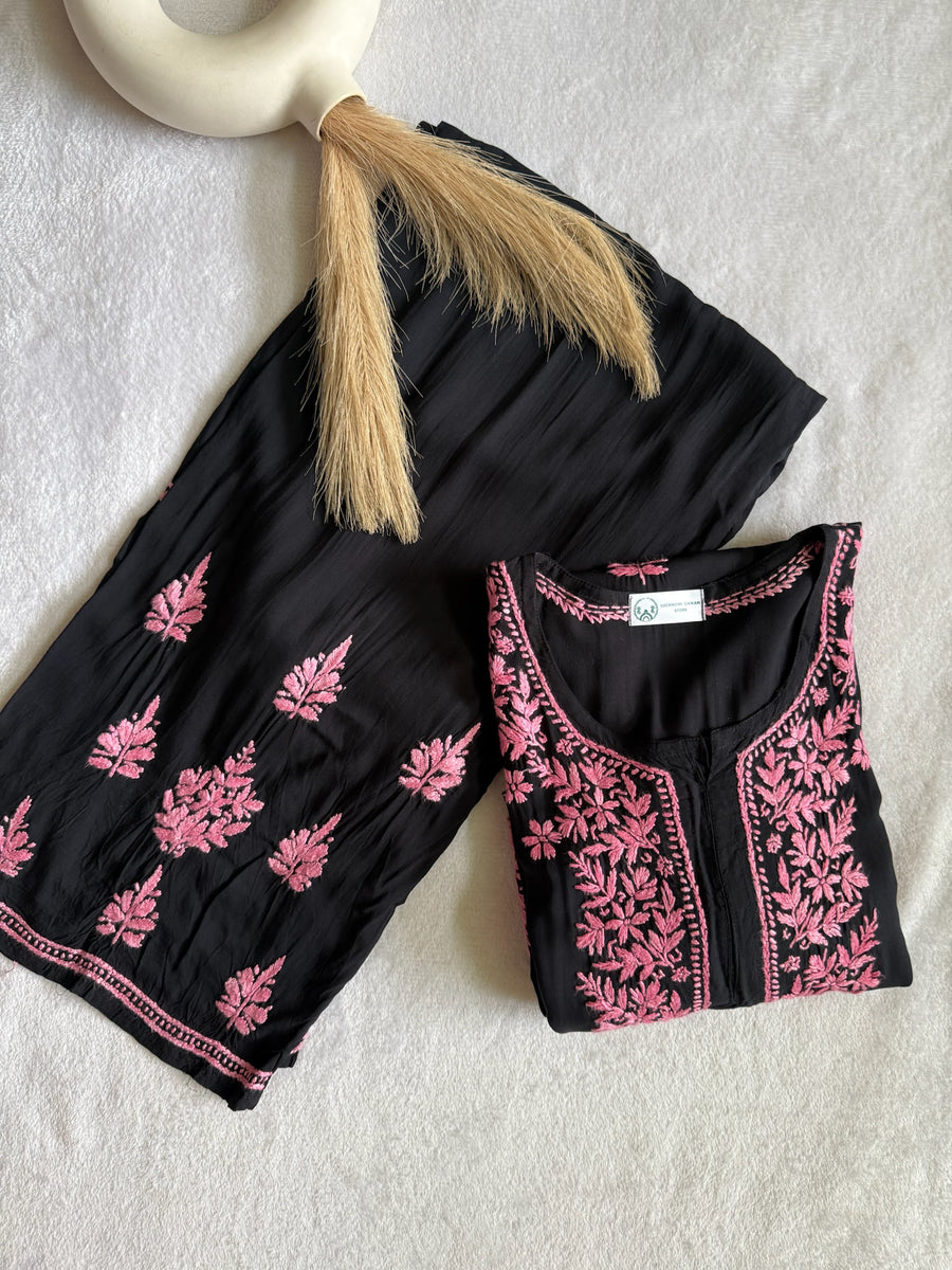 Ruhi Modal Cotton Chikankari Kurta Set