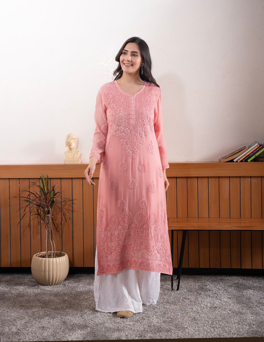 Viscose 3D Work Kurta