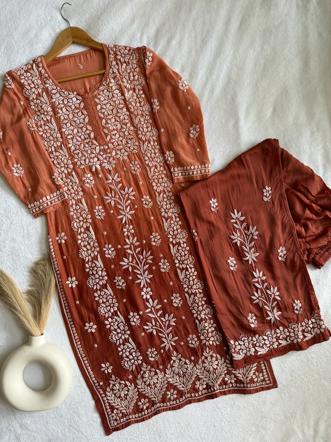 LCS Muslin Kurta Pant Set