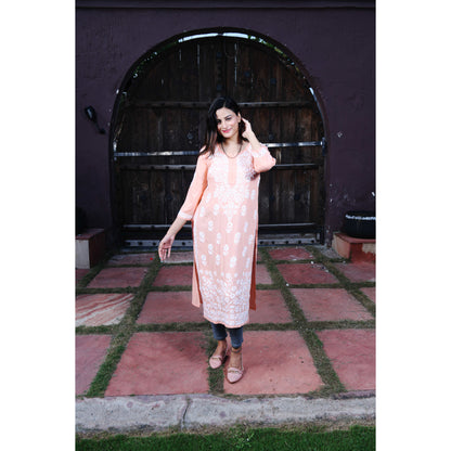 Modal Yasmin Chikankari Kurta