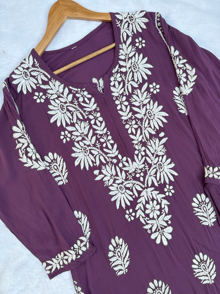 Zara Modal Chikankari Set