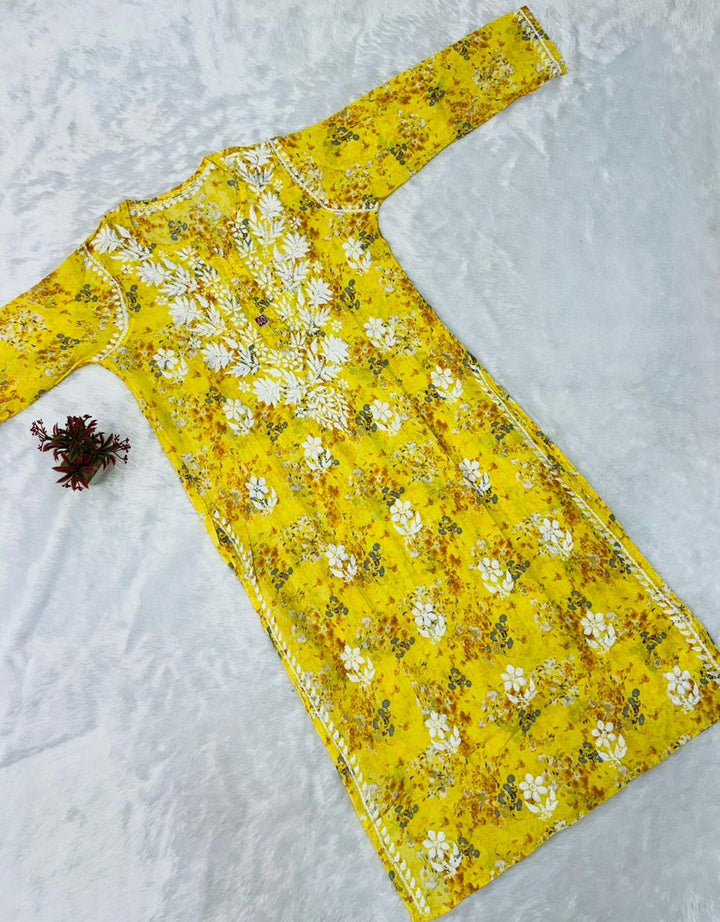 Zaira Mulmul Soft Kurta