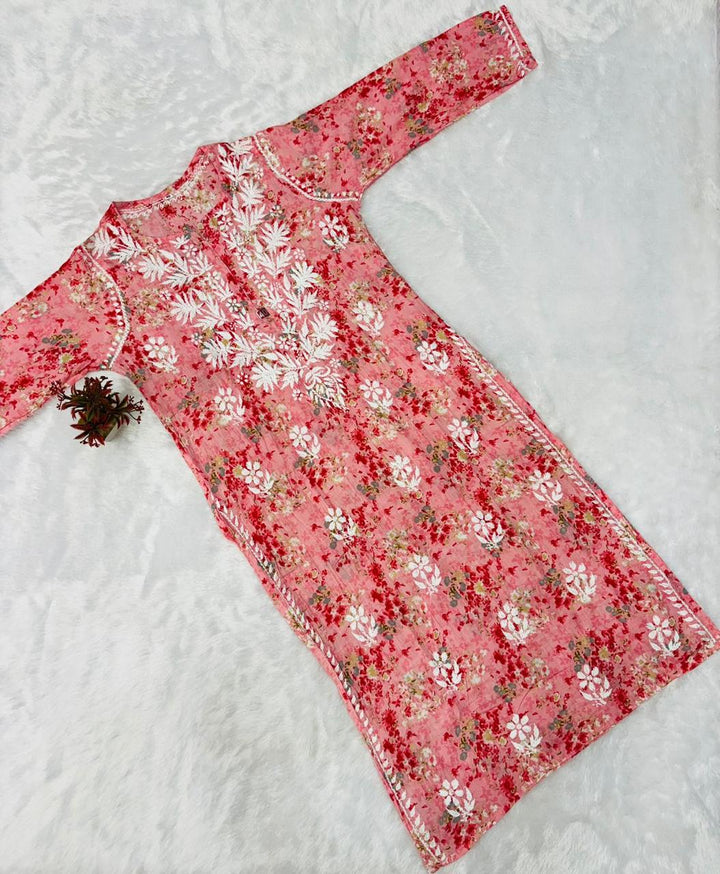 Zaira Mulmul Soft Kurta