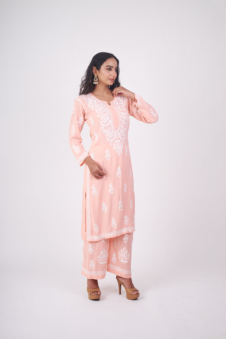 Gulnar Modal Cotton Co-ord Set